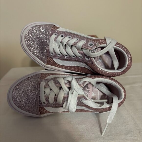 NEW VANS Sparkly Kids Sneakers - US size 10.5 / UK size 10 - Picture 14 of 14